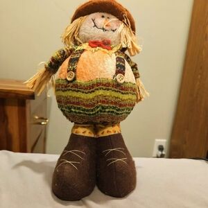 Charming Scarecrow Plush Decor